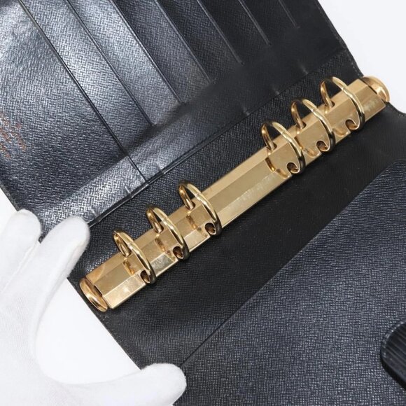 LOUIS VUITTON Epi Agenda MM Day Planner Cover Black - Picture 15 of 16